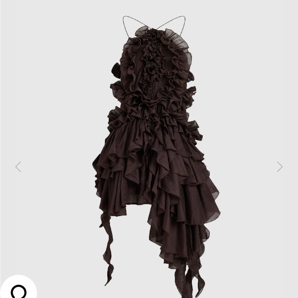 Chocolate Brown cocktail dress